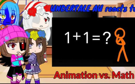 UNDERTALE AU reacts to Animation vs. Minecraft Shorts EP 1 & 2_哔哩哔哩_bilibili