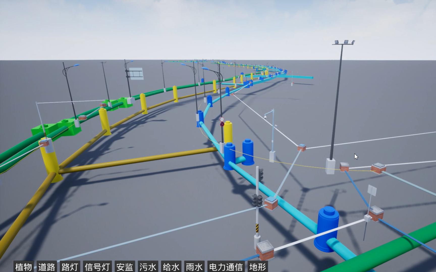 BIM/3dsMax道路地下管线建模教程哔哩哔哩bilibili