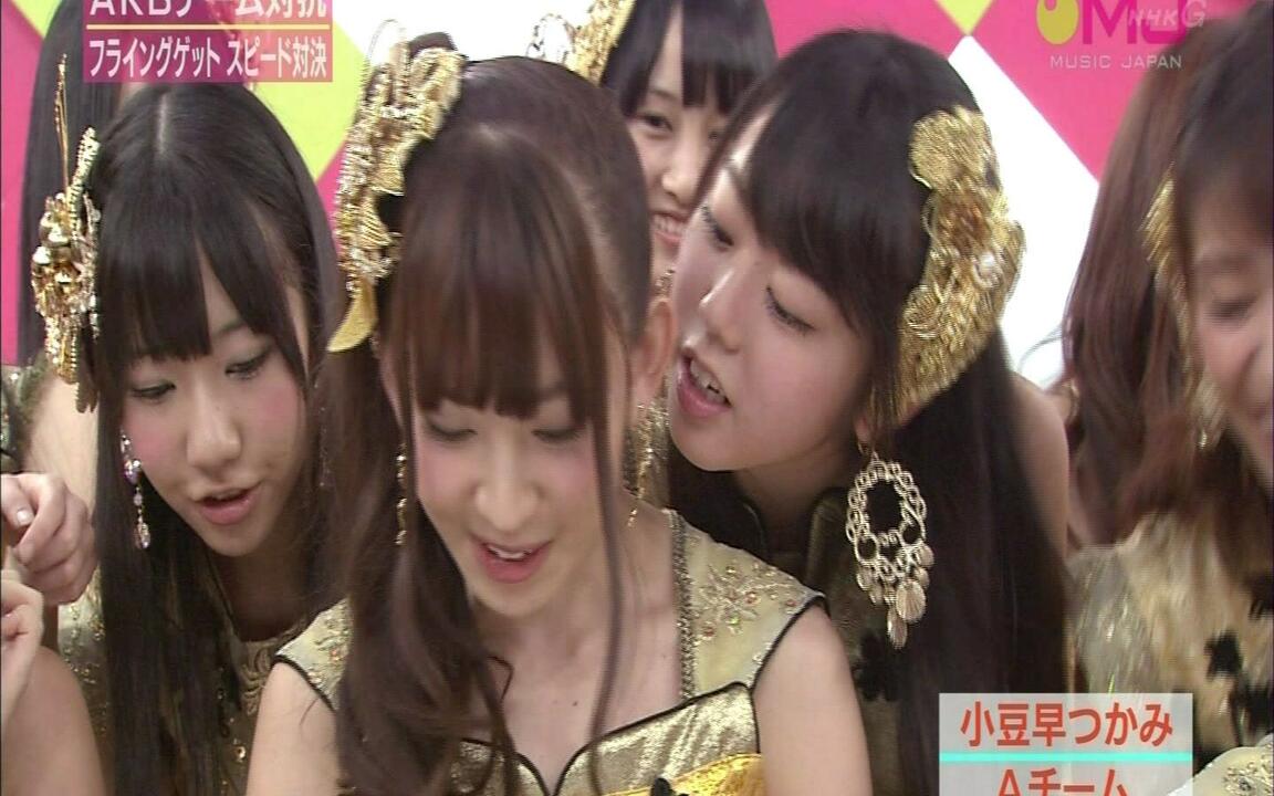 2011.08.28 Music Japan - AKB48 フライングゲット+Talk_哔哩哔哩_bilibili
