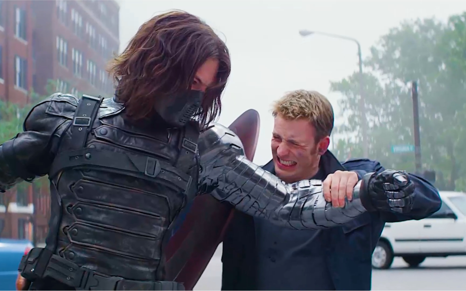 "美队和冬兵真正的兄弟情,我会一直陪你走到最后!