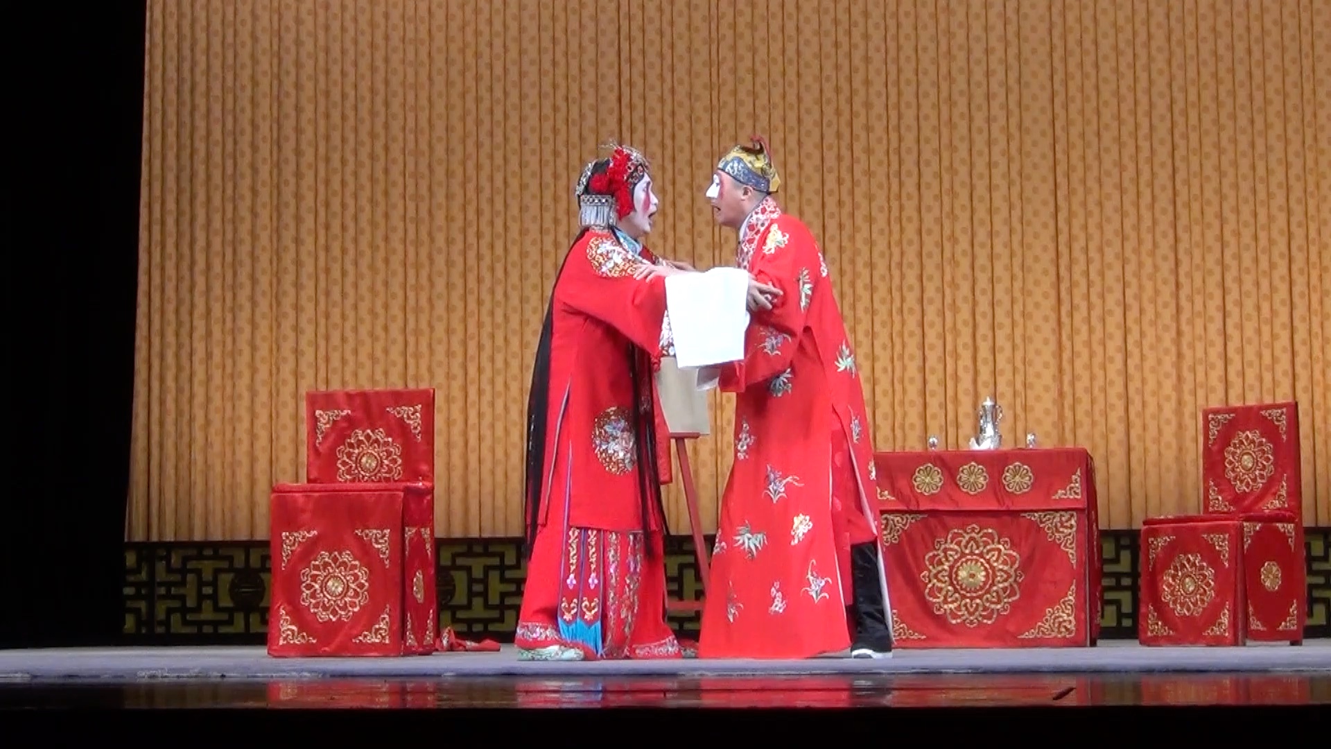 20211231 京昆名家迎新大反串 蓝天 董洪松主演《凤还巢·丑洞房》