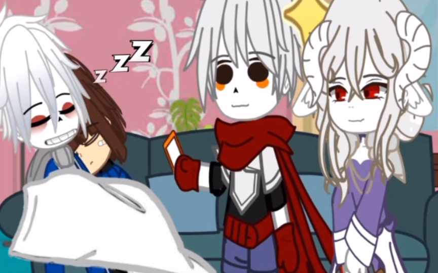 【undertale/中文字幕】sans与frisk平稳的日常