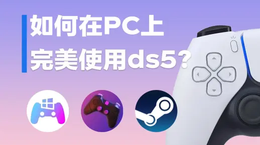 给pc玩家特供的ps5手柄调教指南 | 手柄小课堂03 — ds5特别篇