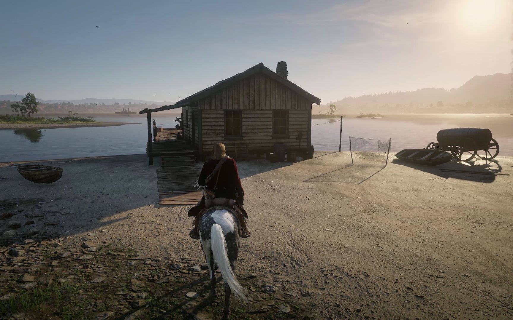 荒野大镖客2 湖边美景 4k