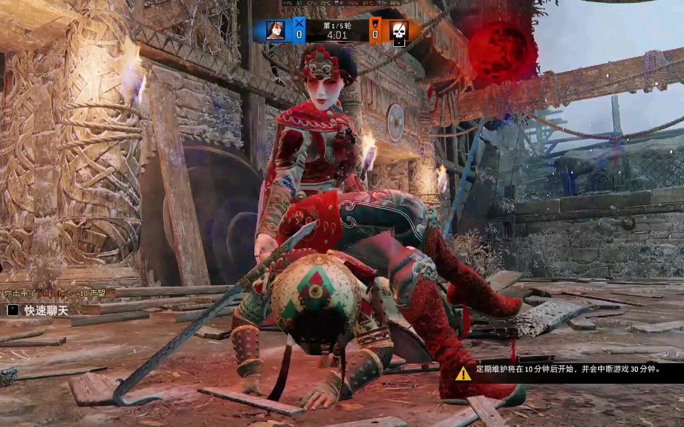 【荣耀战魂】女侠vs野武士,两个大白脸的戳戳戳之战~_哔哩哔哩_bilibi