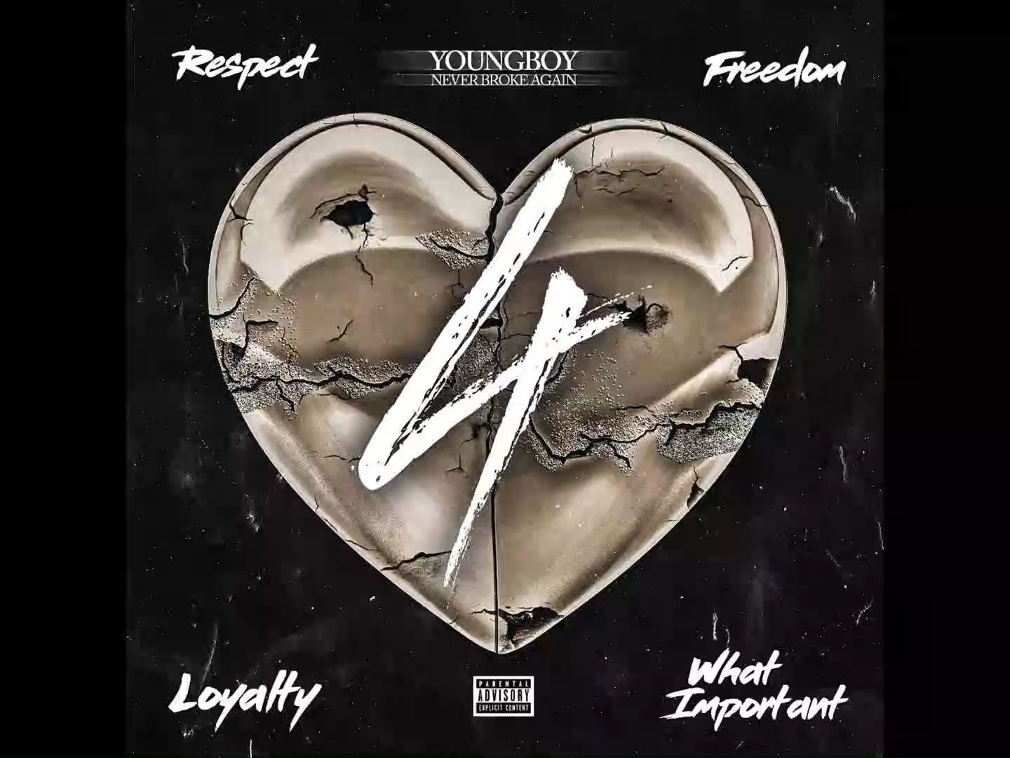 youngboy never broke again专辑《4respect 4freedom 4loyalty 4what