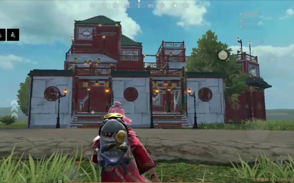 文明重启建筑 古风别院 基地可建