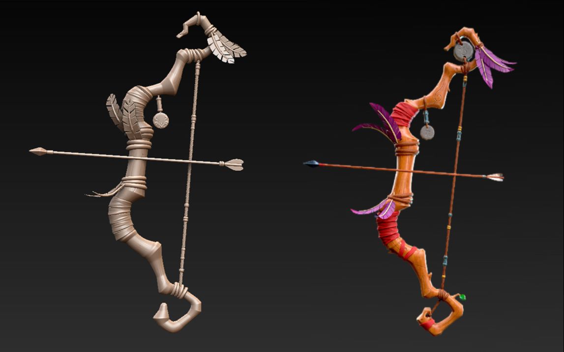 活动  3dmax建模——超简单的"弓箭"游戏模型制作教程,零基础也能学会