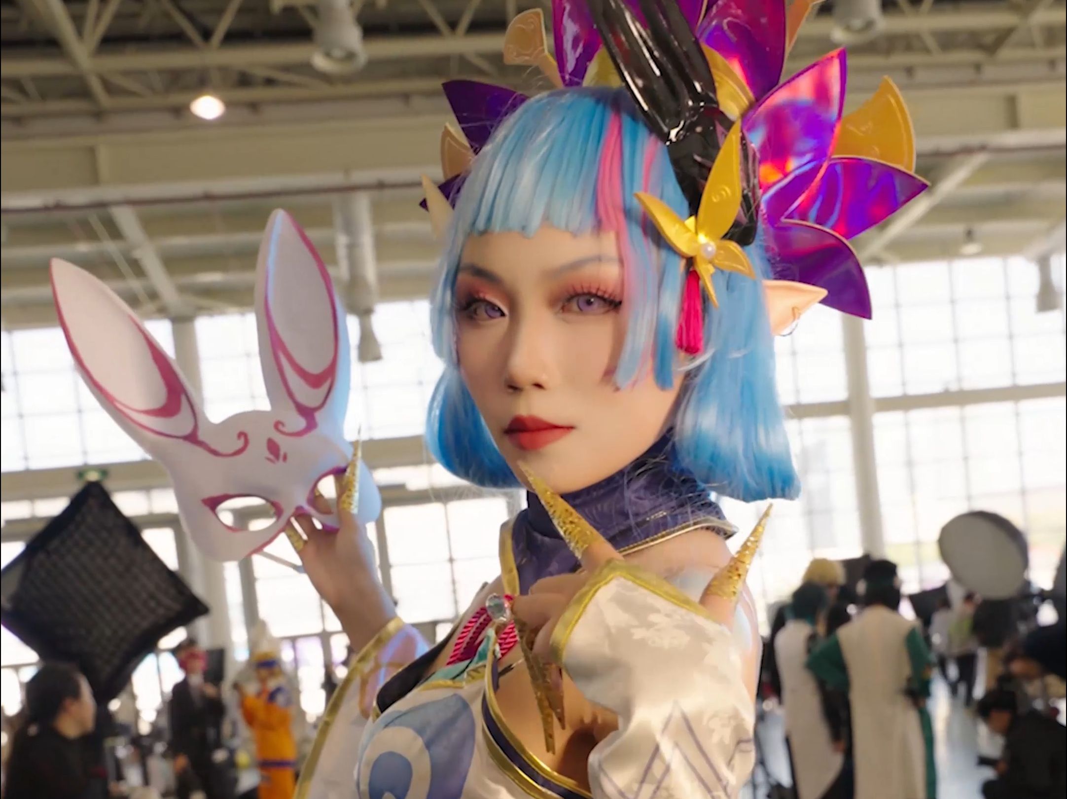 灵魂莲华的伊芙琳太美了