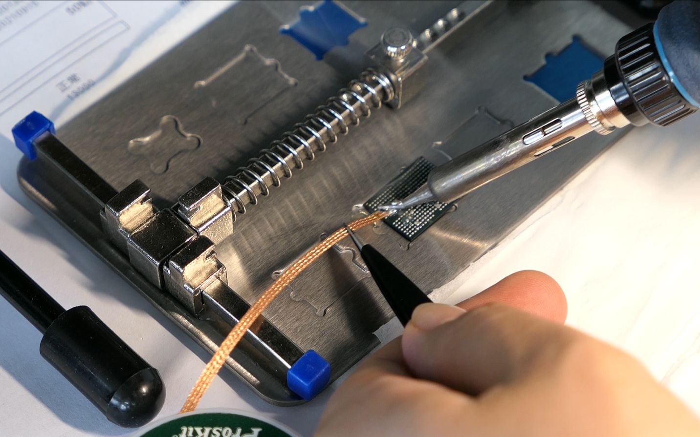 bga闪存芯片植锡焊接处理