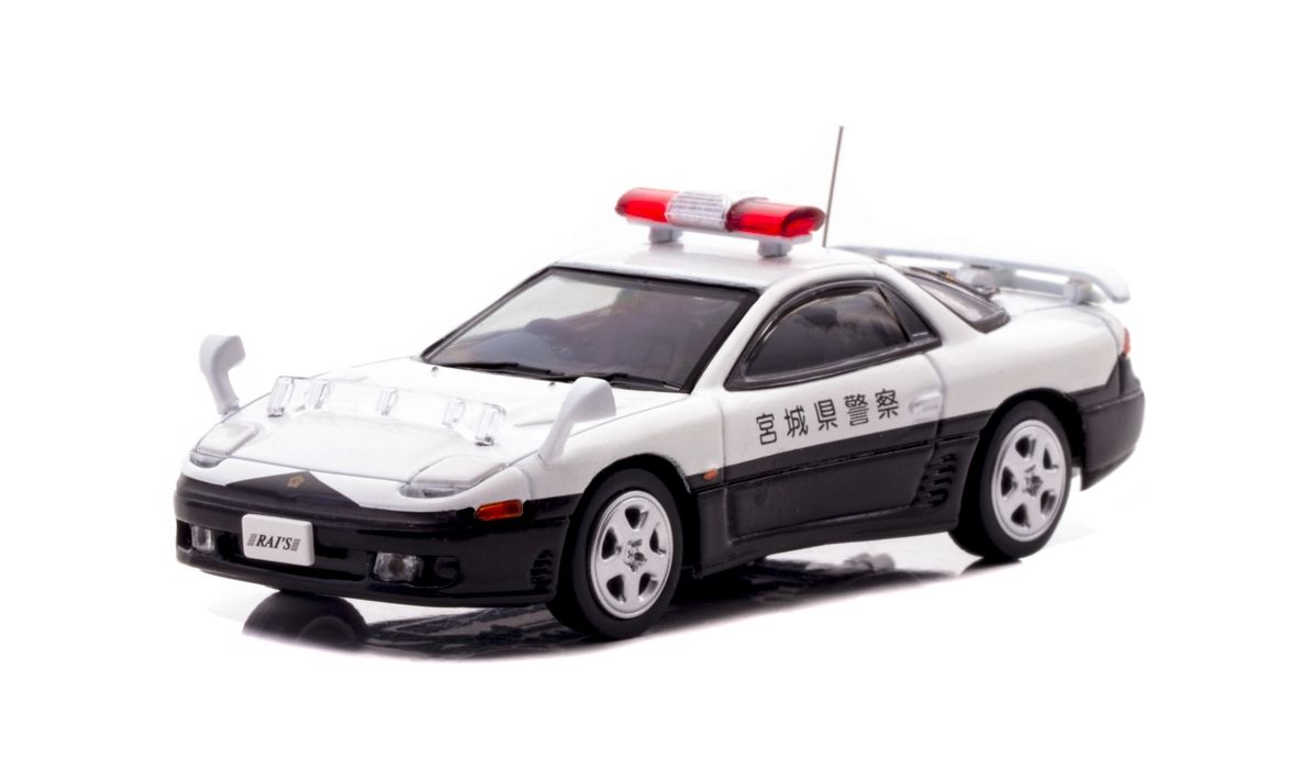 【日本警车】宫城县警察高速队车 三菱gto模型