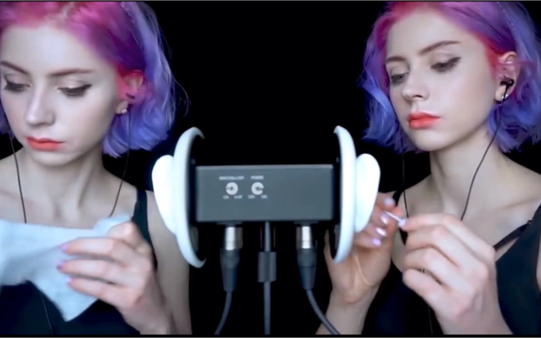 sleepycupcake助眠双胞胎小姐姐给你幸福的耳朵清洁