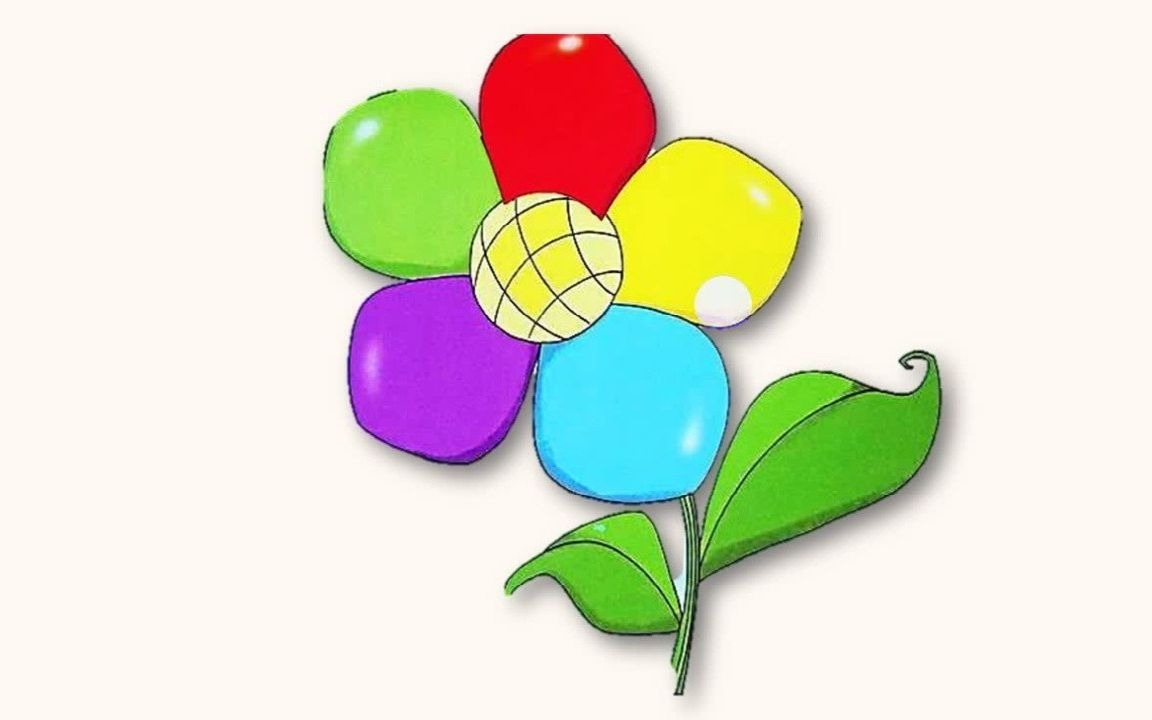 微课堂 小班语言《拉拉鼠和五色花》 幼儿园语言领域活动微课