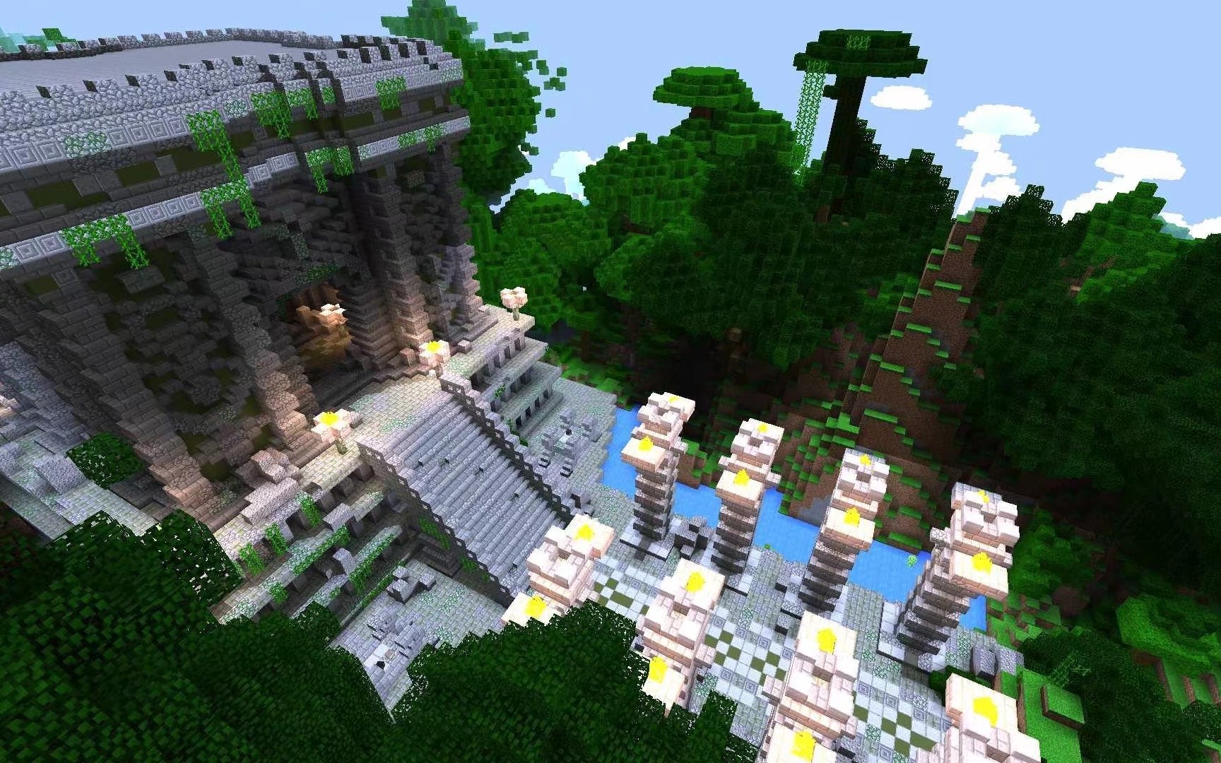 稍微改造《我的世界》的丛林神殿(滑稽)