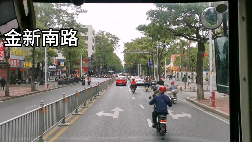汕头公交21路(技工学校-内充公北)返程pov