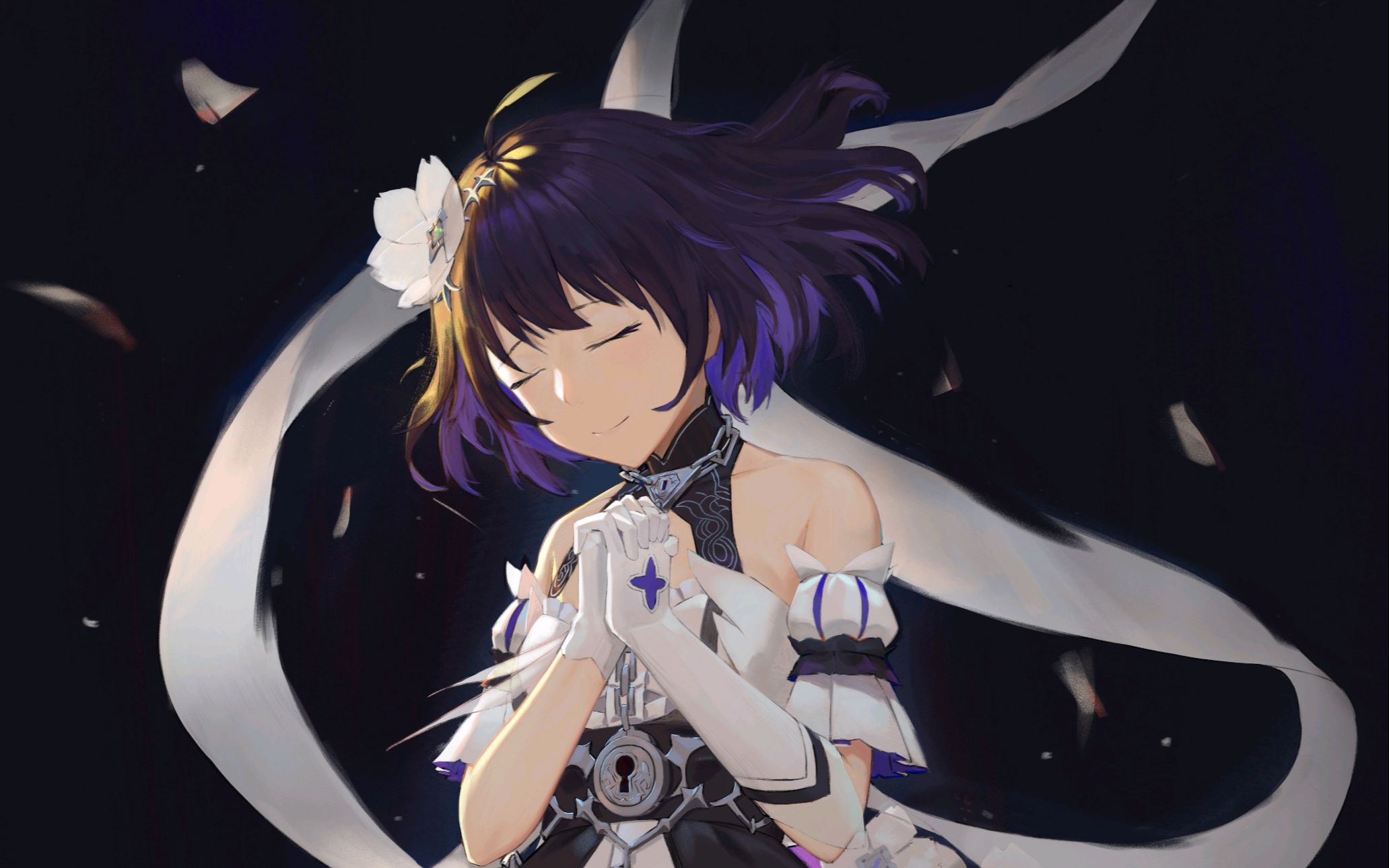 【崩坏3】黑希上红莲有手就行,量子天气山神希865分【苦痛深渊】