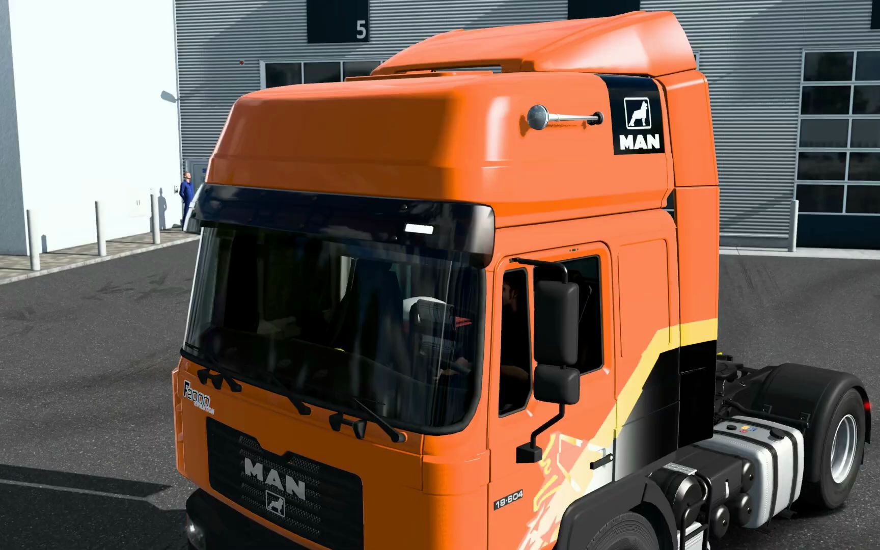 45 | 德国 man f2000 evo 车头 v1.0.2【卡车模组】