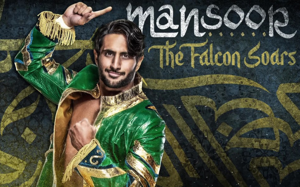 [图]【WWE】Mansoor 2021出场音乐——The Falcon Soars