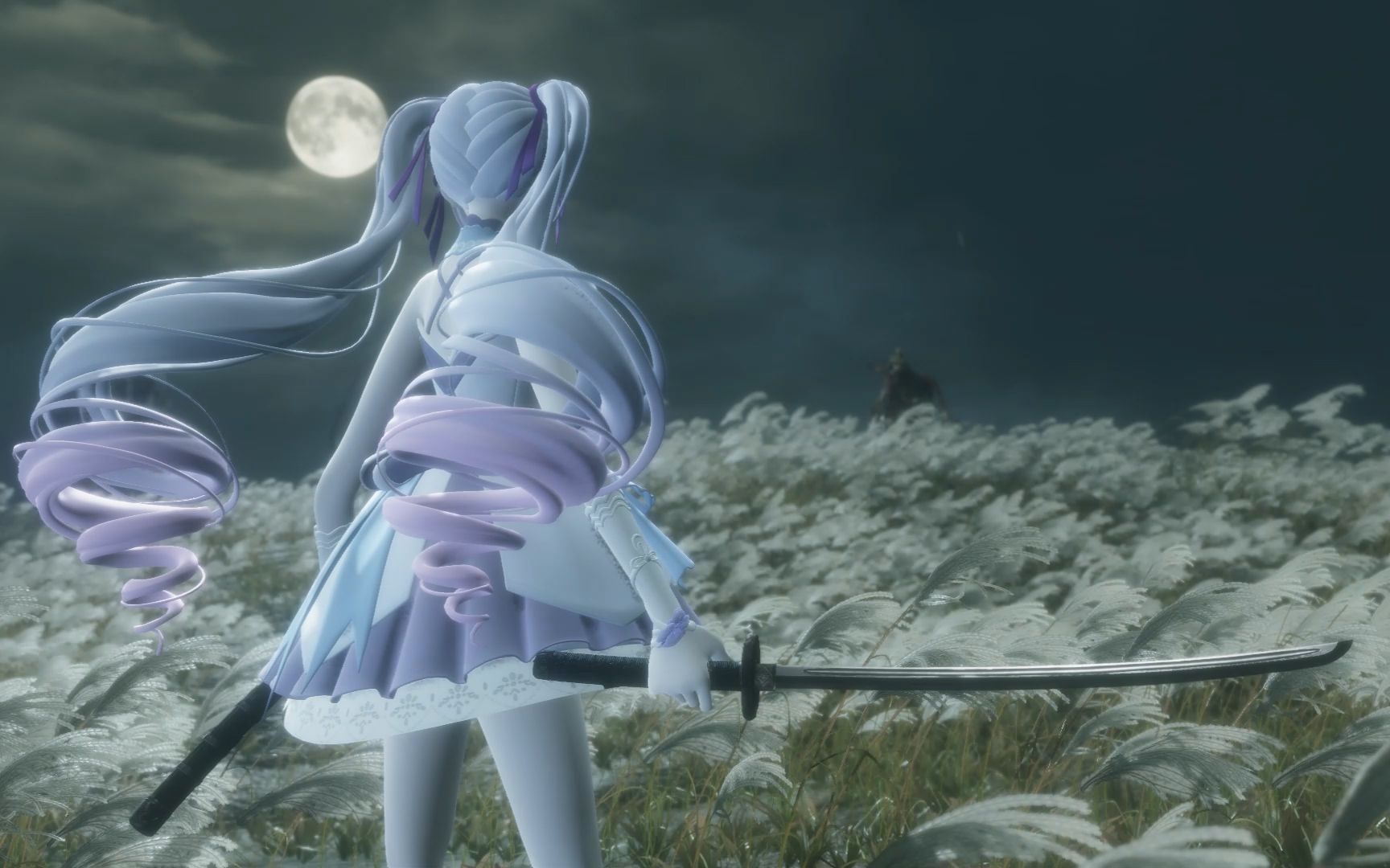 只狼向晚mod战斗吧紫色大钻头