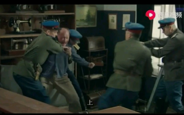 二战苏联nkvd蓝帽子肃清携带机枪的德国间谍小组