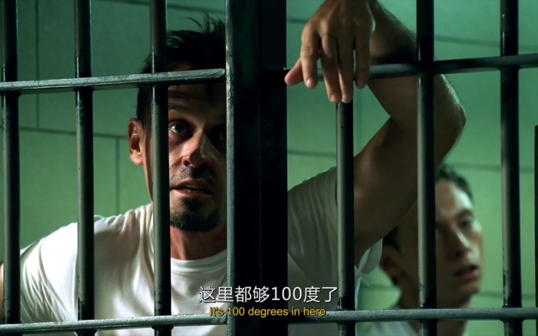 【越狱一季0601】茶包t-bag经典台词:这哥们早起还是个白人呢(指黑人