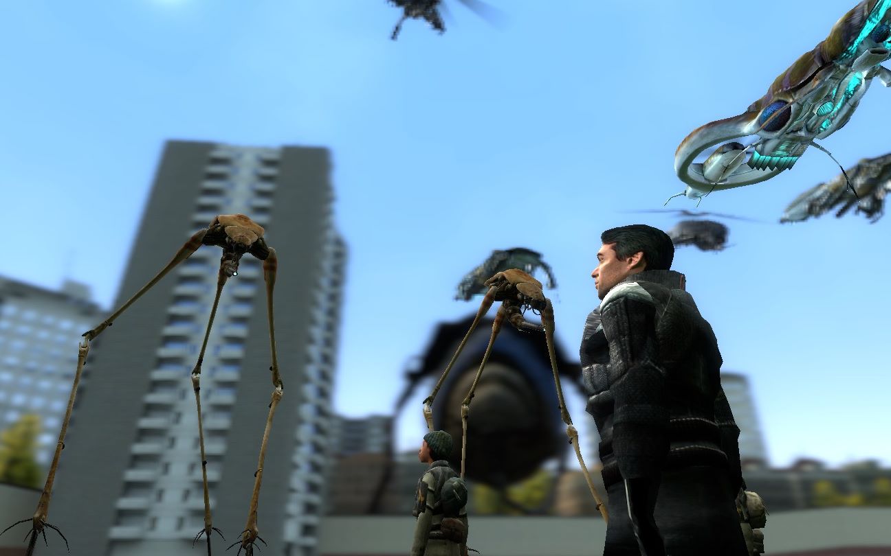 自制非官方剧情半条命2蓝色行动第二章第一部分风暴前夕