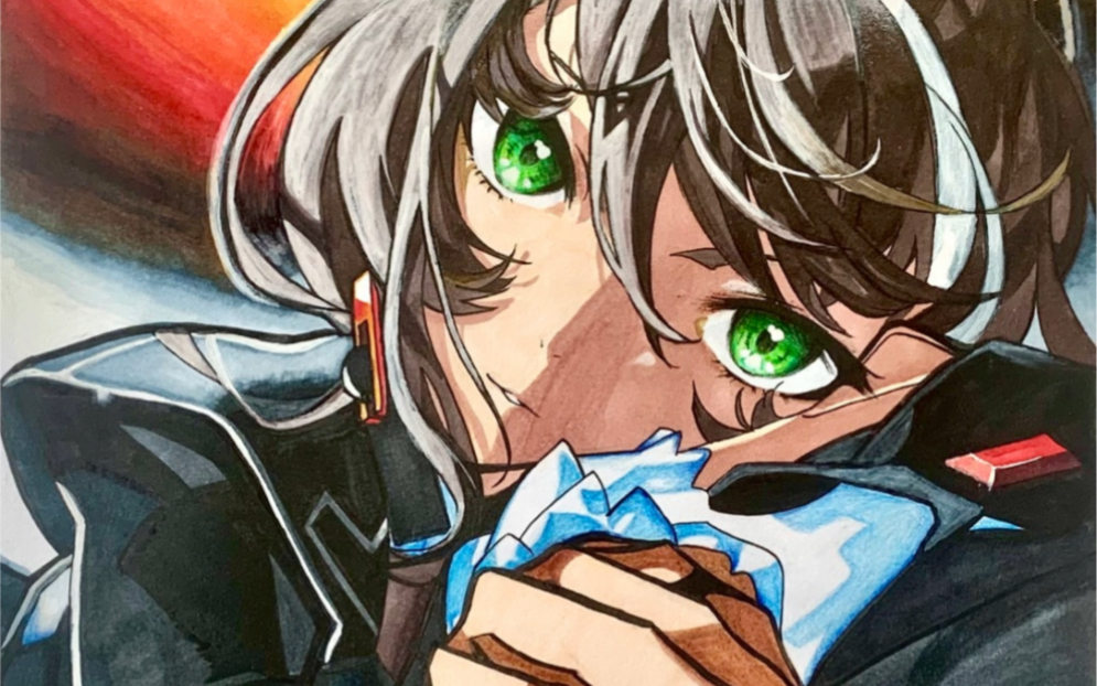 临摹米山舞_因为太拉了就看看吧