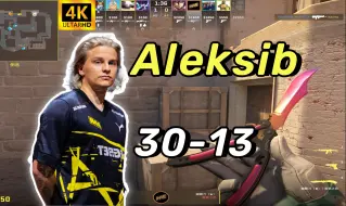 Скачать видео: 4k画质丨Aleksib李哥带队五黑(30-13)丨荒漠迷城丨FACEIT天梯丨2024.4.20丨CS2 DEMO/POV第一视角