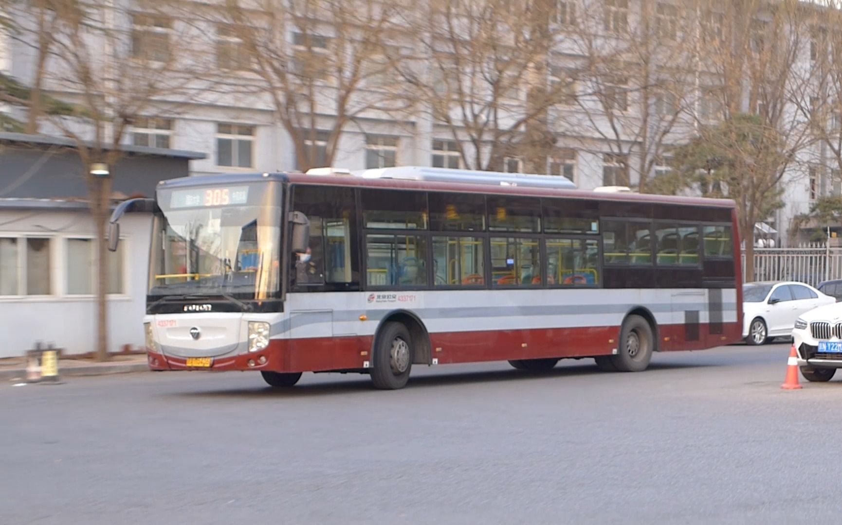 北京公交305路福田柴呆北下关地区运营实录