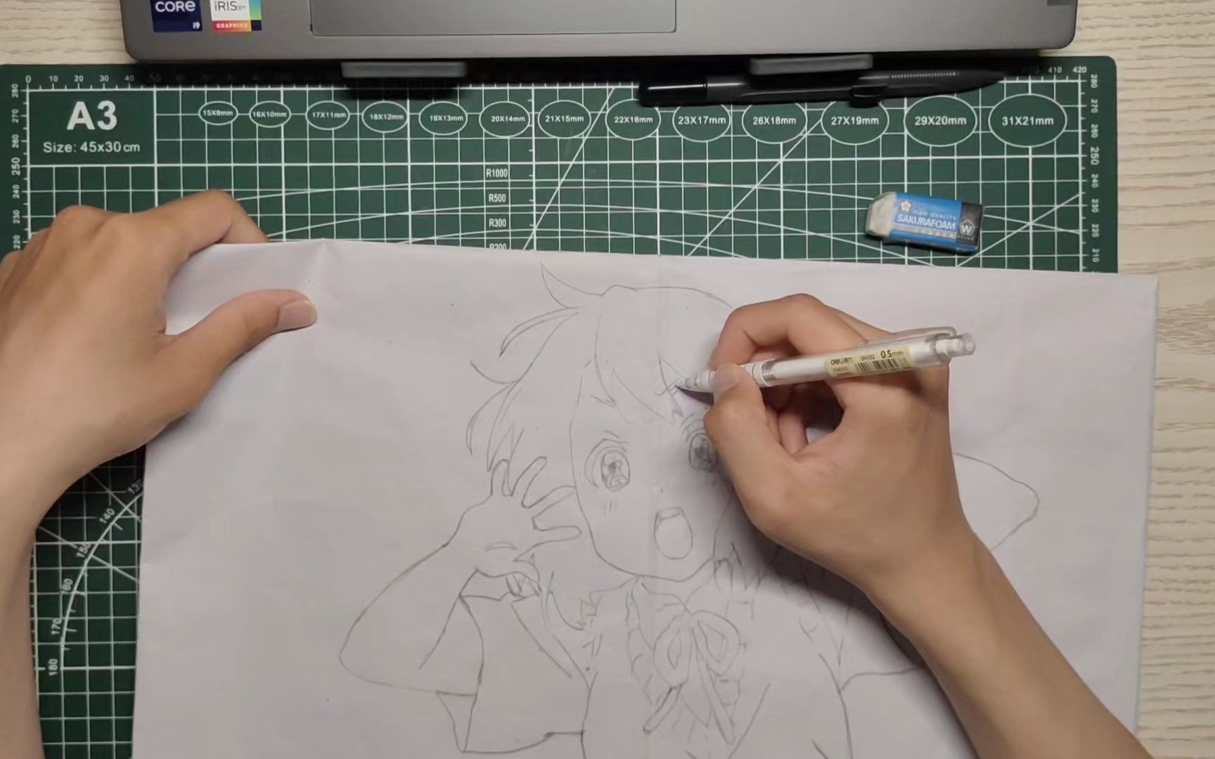 大学英语小组作业动漫社海报