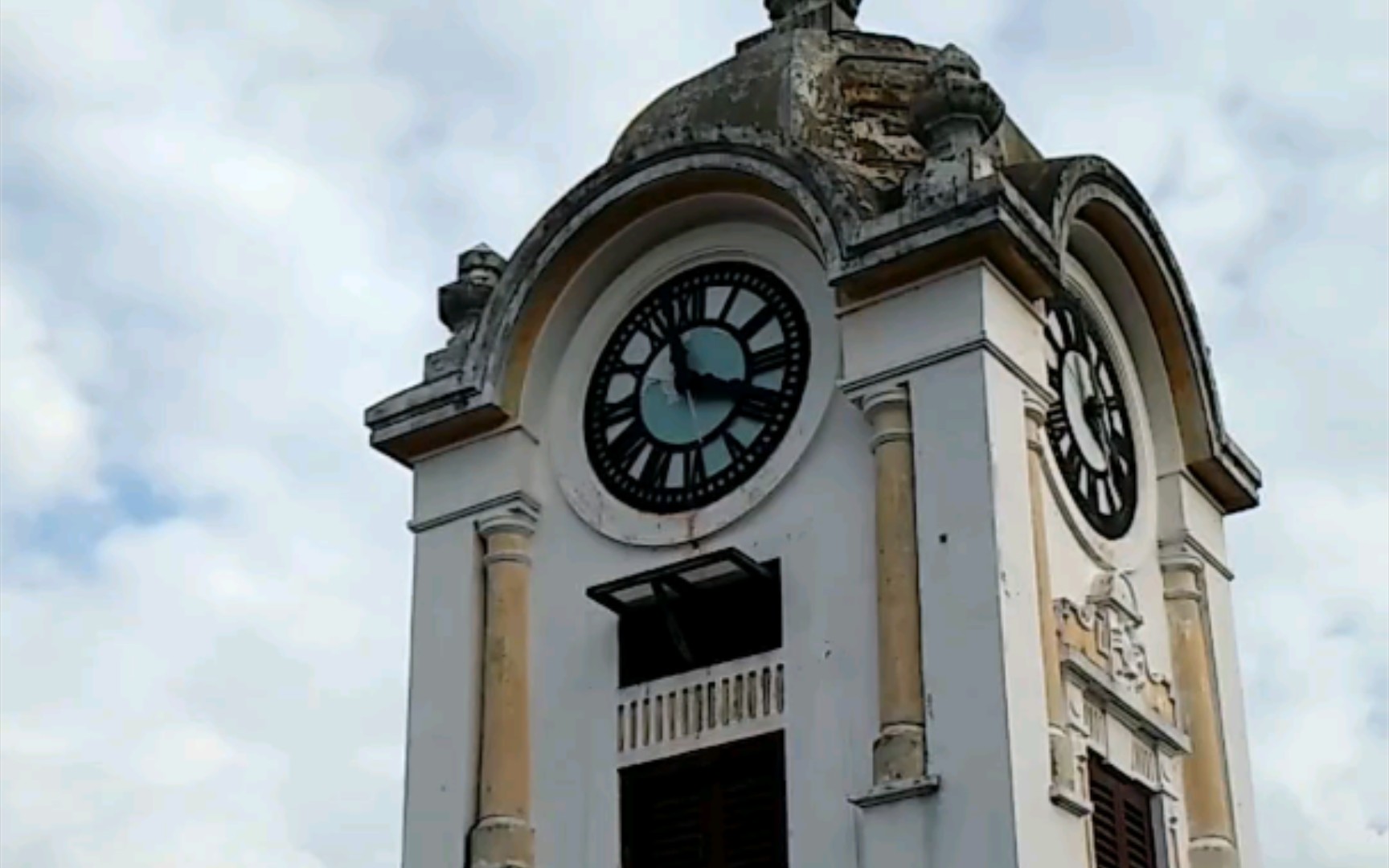 20151108,下午,开平市赤坎镇司徒氏图书馆顶楼钟楼