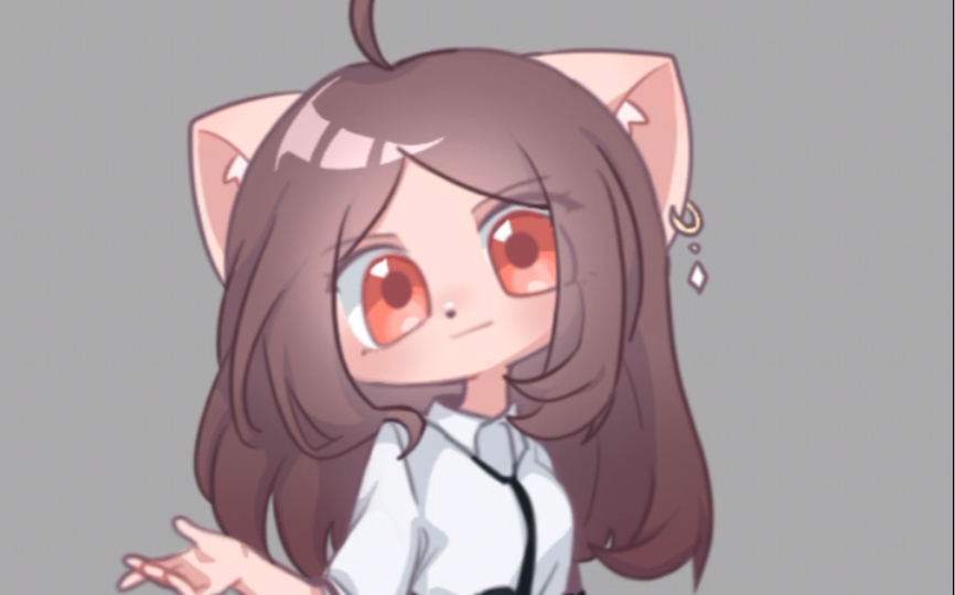 【绘画过程/铁头与橘子】子桔,我的女神(bushi