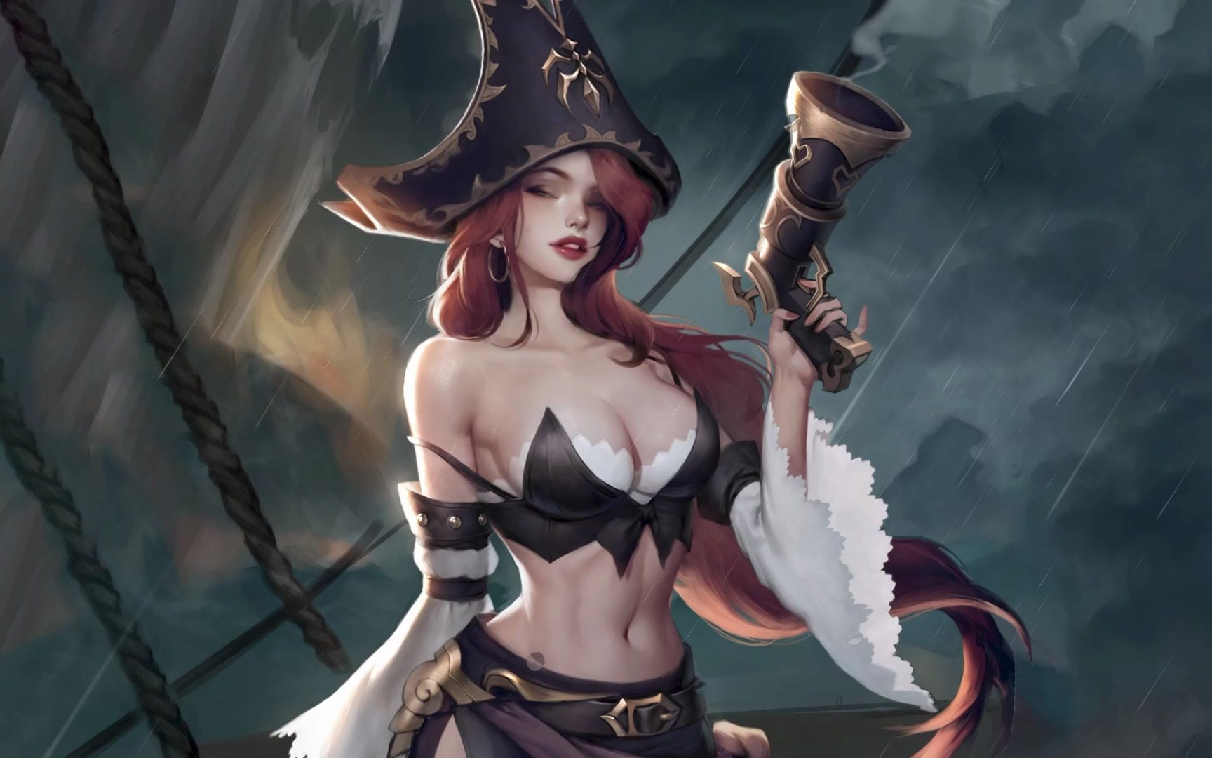 【wallpaper engine】高质量壁纸推荐#49 腹肌女_哔哩哔哩_bilibili