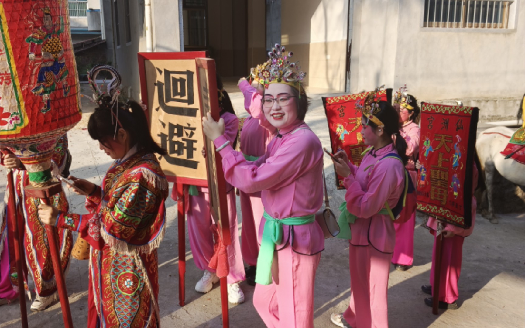 福建莆田黃石沙堤境楊公太師出郊佈福,二零二三年農曆二月初十