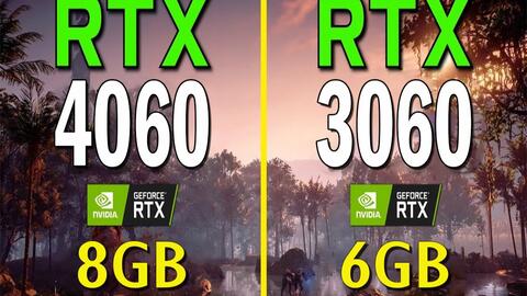 RTX 3060 85W vs RTX 4060 105W Laptop/Notebook 