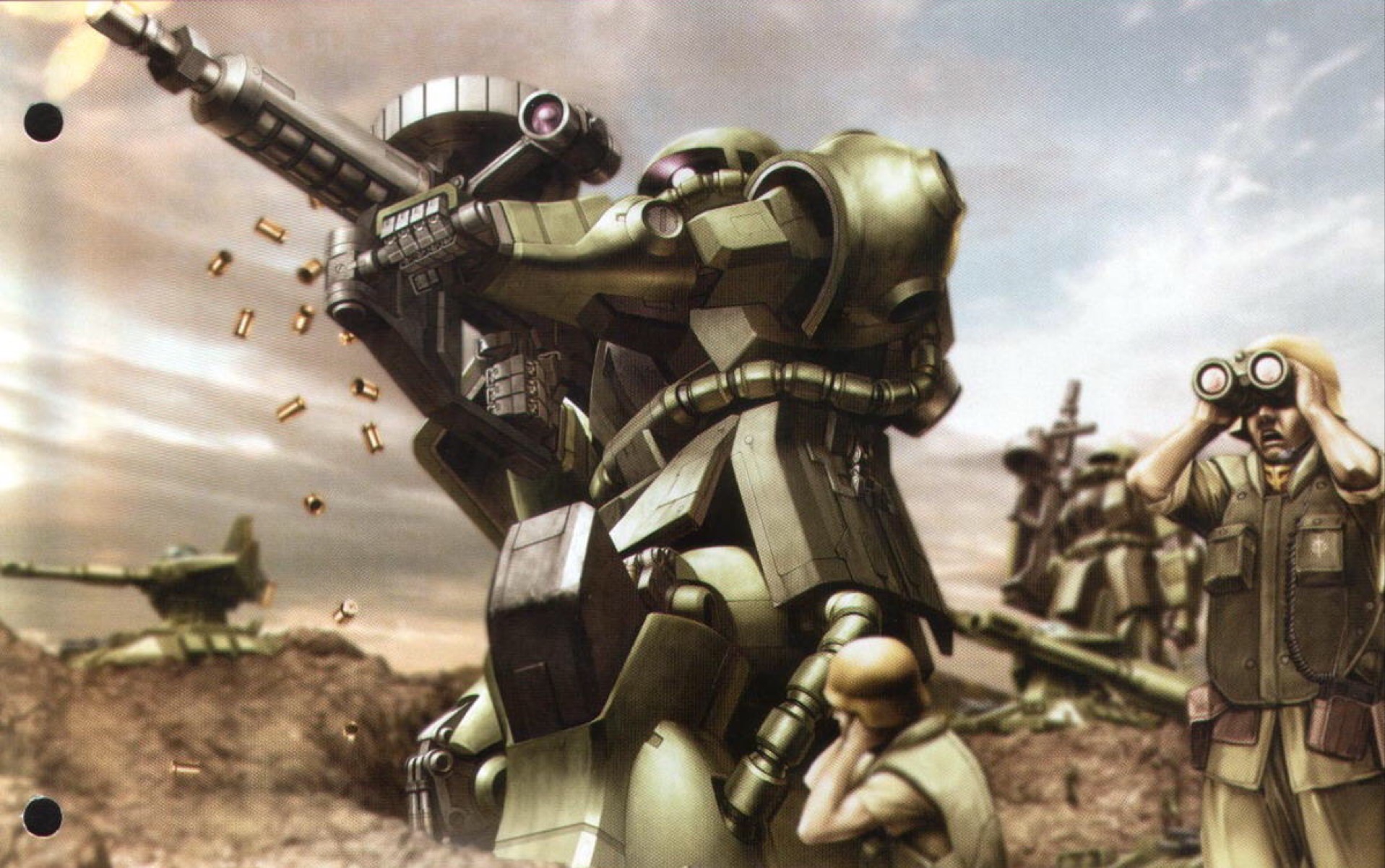 独眼巨人——吉翁公国的量产ms扎古的前世今生(破100赞up主生吃胶达)