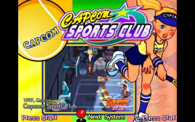 [图][ARC]CAPCOM SPORTS CLUB卡普空运动俱乐部足球&篮球通关-含隐藏队伍！！！！