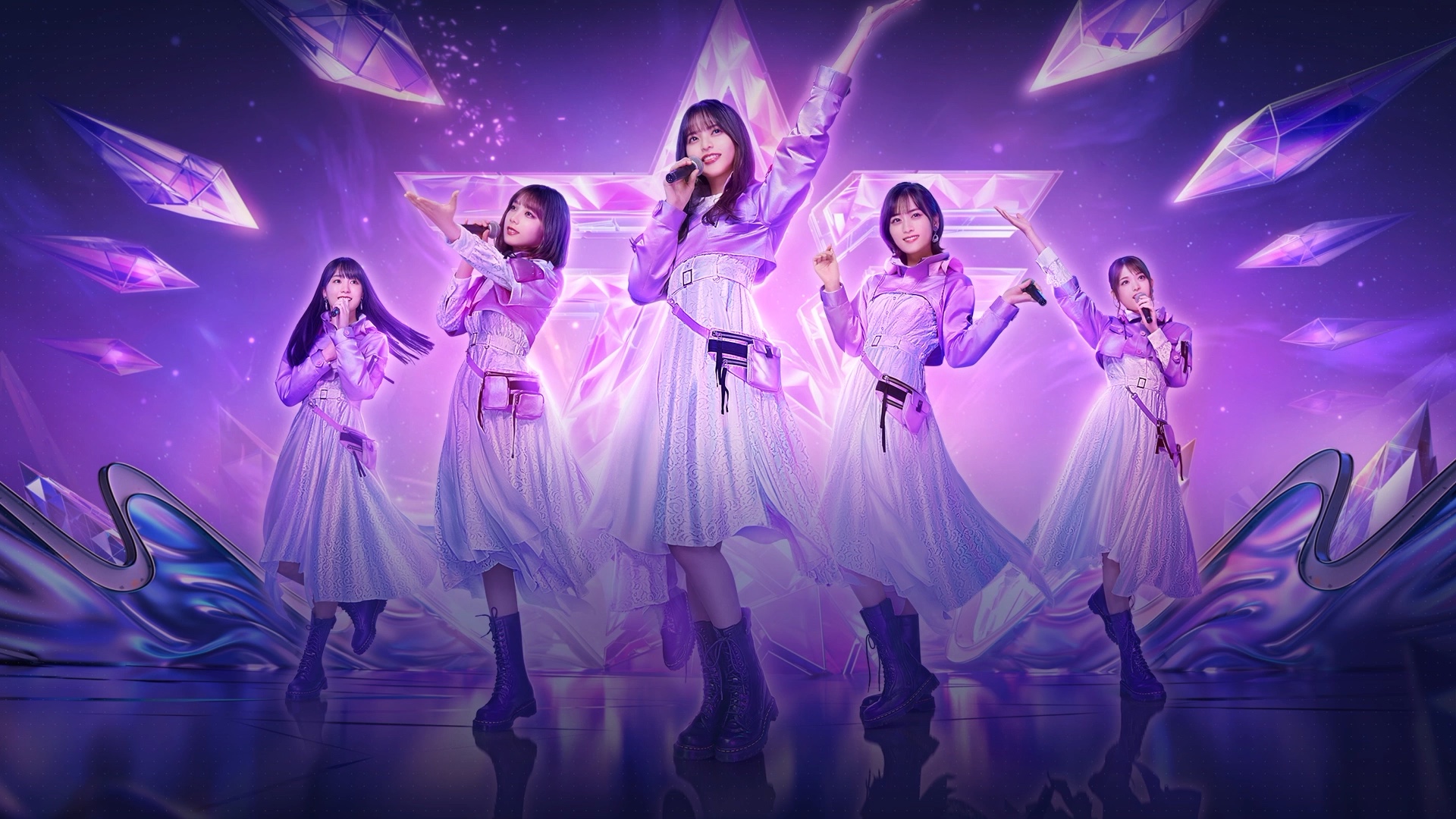 荒野行动 × 乃木坂46 待机画面_哔哩哔哩 (゜-゜)つロ 干杯~-bili