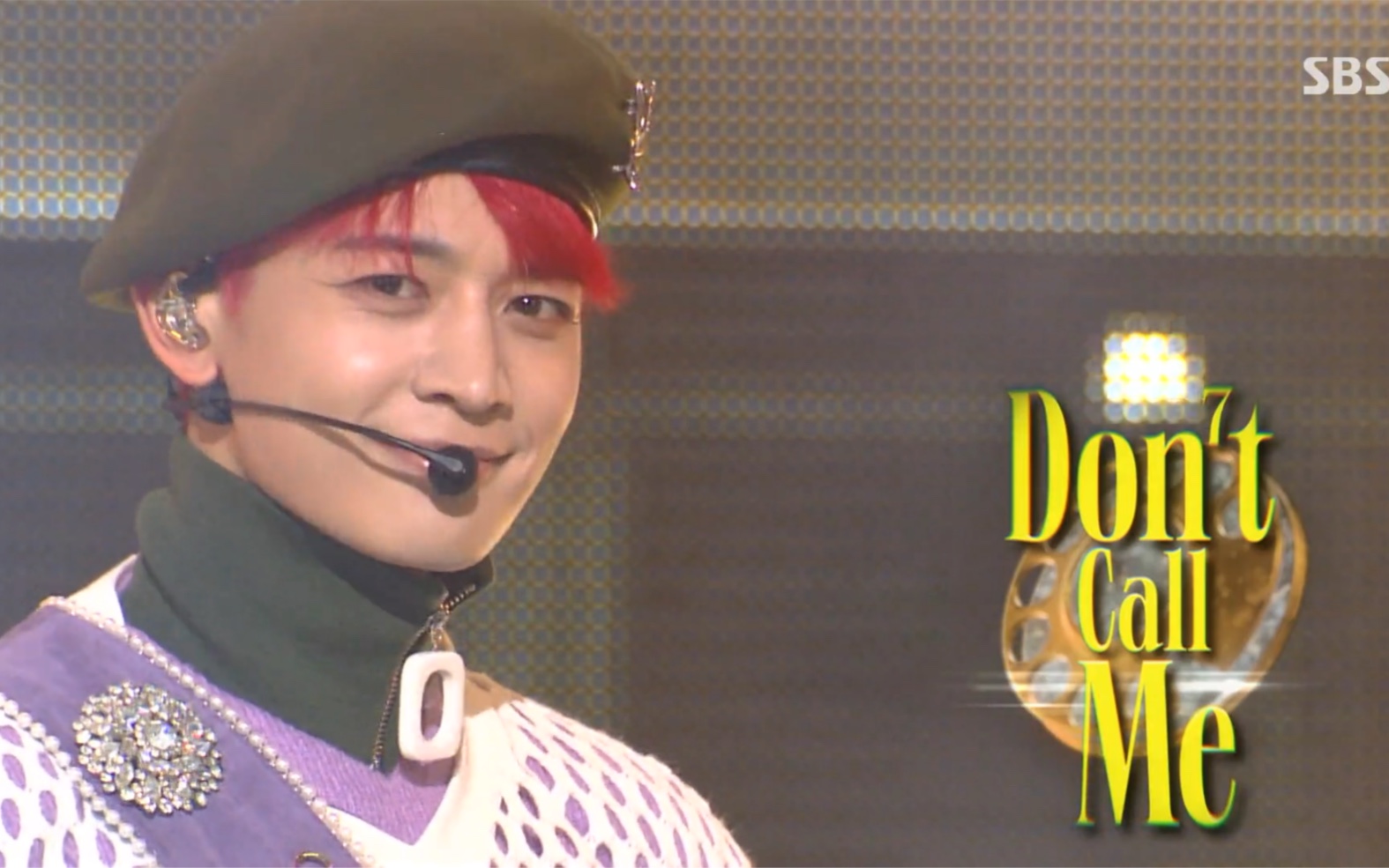 [图]【SHINee】Don't Call Me+直拍+一位安可 SBS人气歌谣 210307