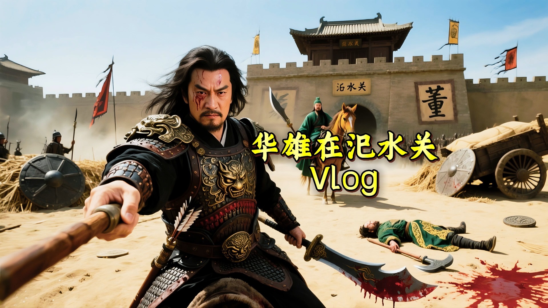 华雄的最后自拍:他炫耀的刀光里,藏着对关羽的轻蔑