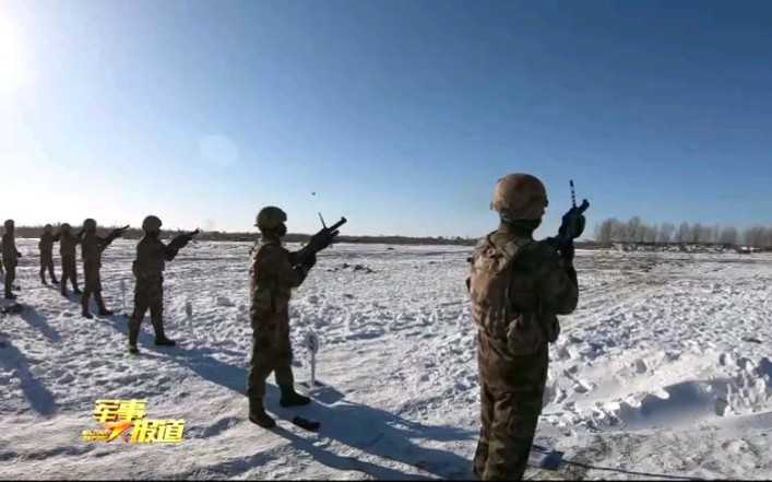 【PLA 解放军】冰天雪野 工兵防化联合实弹演练哔哩哔哩bilibili