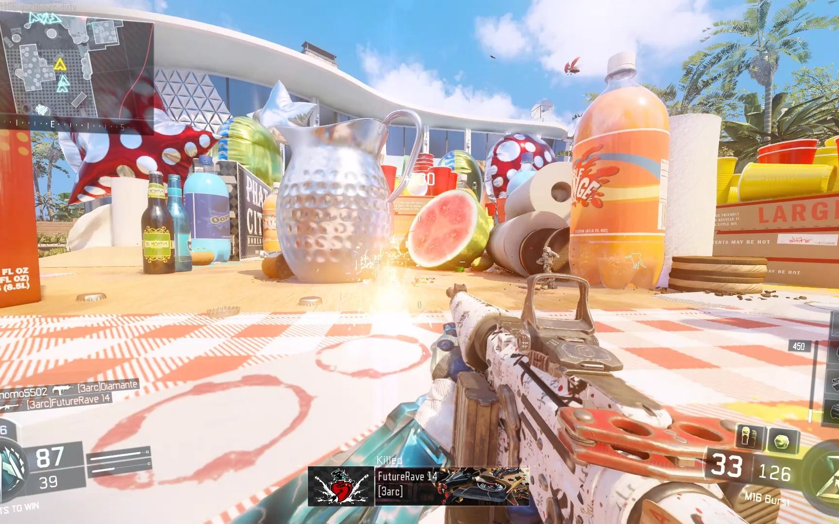 迷你战争!在巨人餐桌上激战!