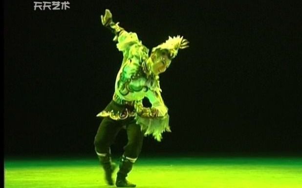 曹俊一帅气男子蒙古族独舞鹰人第九届荷花杯民族民间舞男子独舞