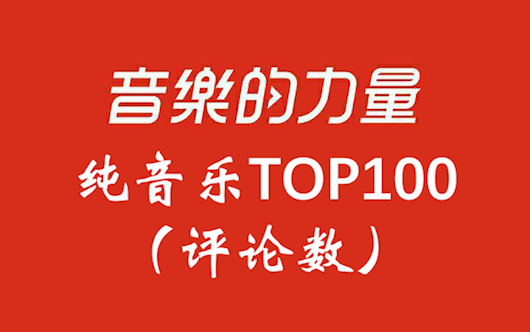 [图]网易云评论数最多的纯音乐TOP100