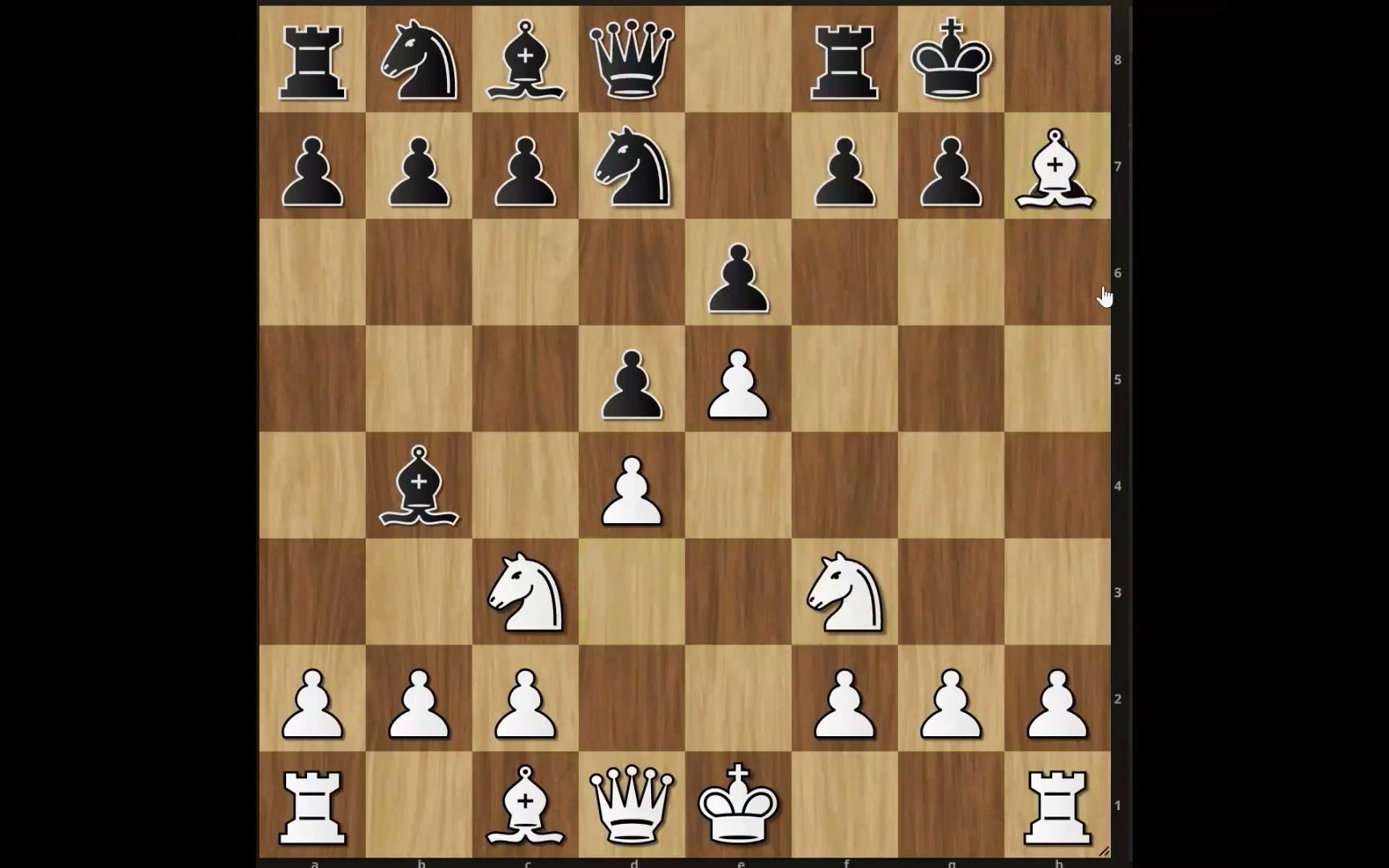 国际象棋教学:战术组合greek gift(希腊人的礼物)bxh7! 象xh7!