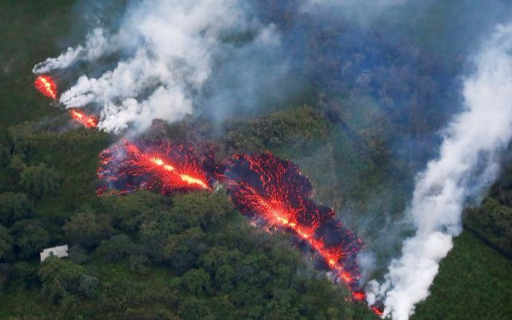 [图]夏威夷基拉韦厄火山再次爆发