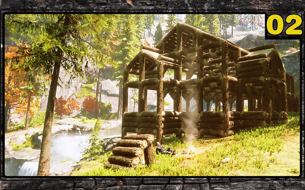 过剧情哪有建房子香!02【森林之子】双人联机实况sons of the forest