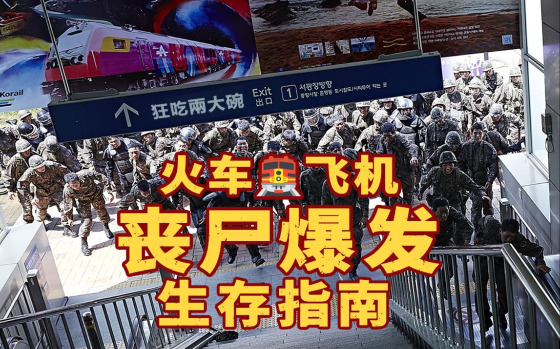 [图]在公共交通工具遭遇丧尸爆发的求生指南【下】火车高铁和飞机