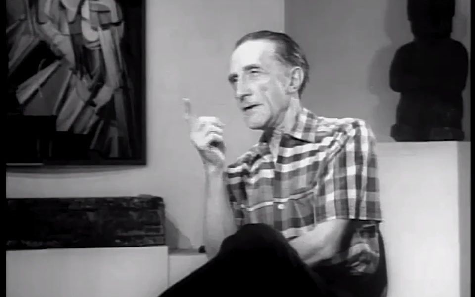 [图]Marcel Duchamp interview on Art and Dada (1956)