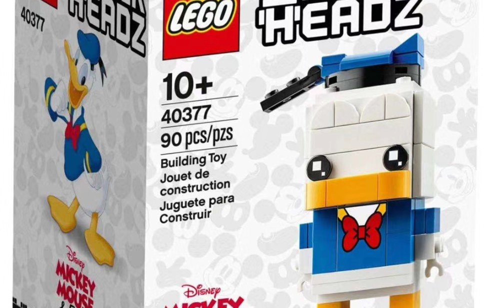 乐高 方头仔 40377 唐老鸭 速组评测